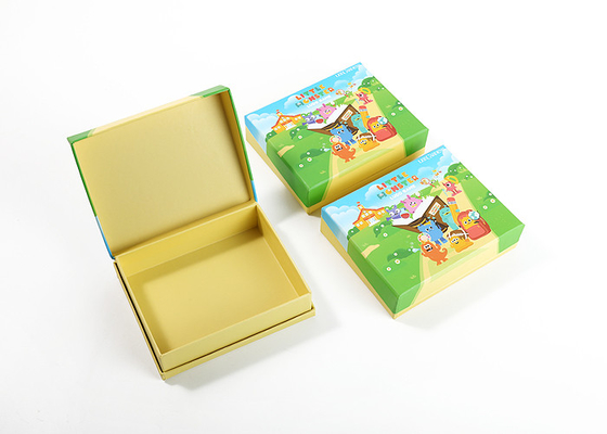 Promotional Safe Personalised Toy Box , Corrugated Educational Toy Box For Kids