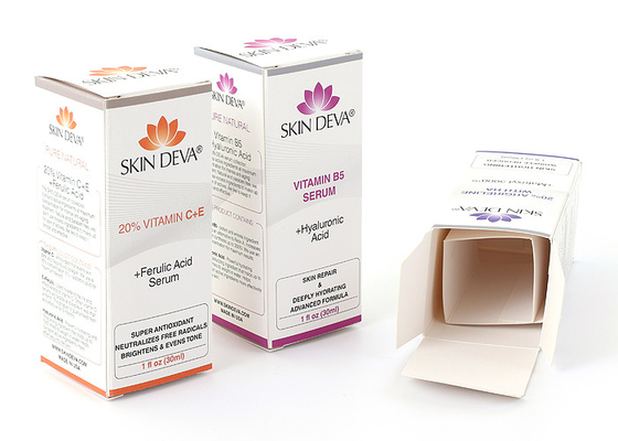 Printed Cosmetic Packaging Box 10cm Hight  Vitamin Hyaluronic Acid