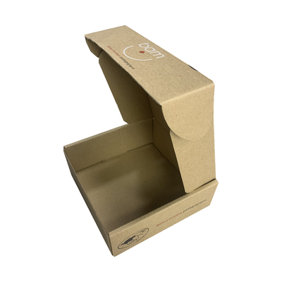 Customs Corrugated Kraft Paper Box ,  Folding T Shirt Packaging Box