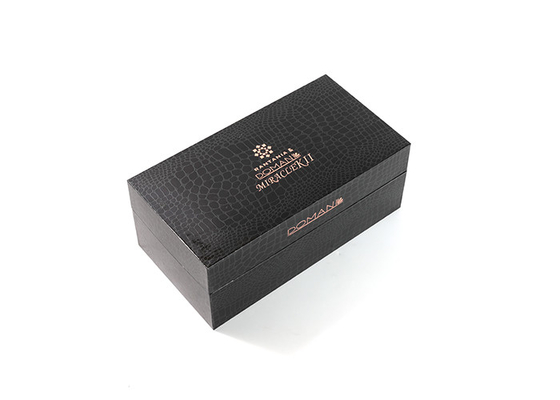 Lizard Patterned Cosmetic Products Packaging Box Cosmetic Gift Box 2mm Thickness